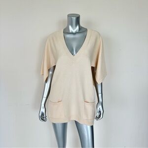 NWT!!! CHANEL women cashmere top size 38 FR or 8 US Retail 2120$